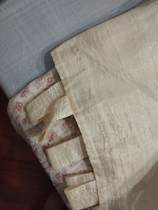 Tenda cameretta ricamo farfalle