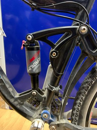 Bicicleta montaña doble suspensión 26" XT