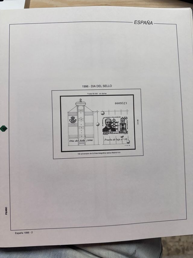 Álbum Sellos España 1996-2000