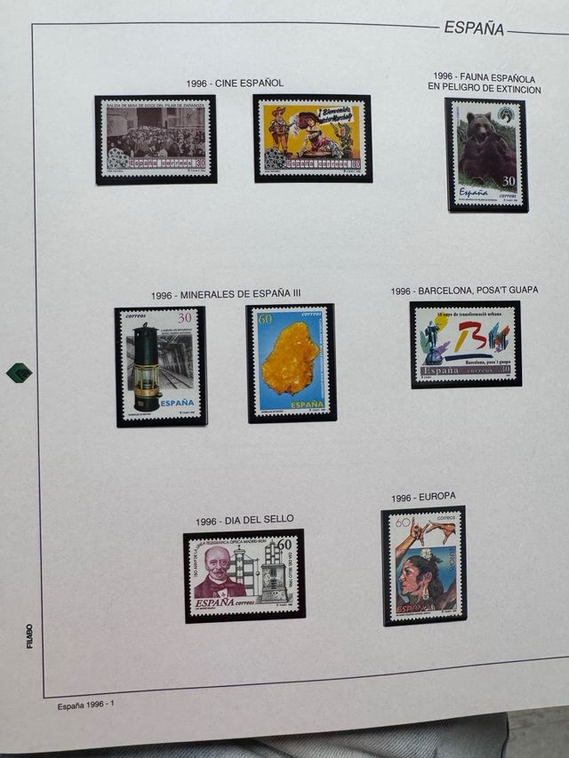 Álbum Sellos España 1996-2000