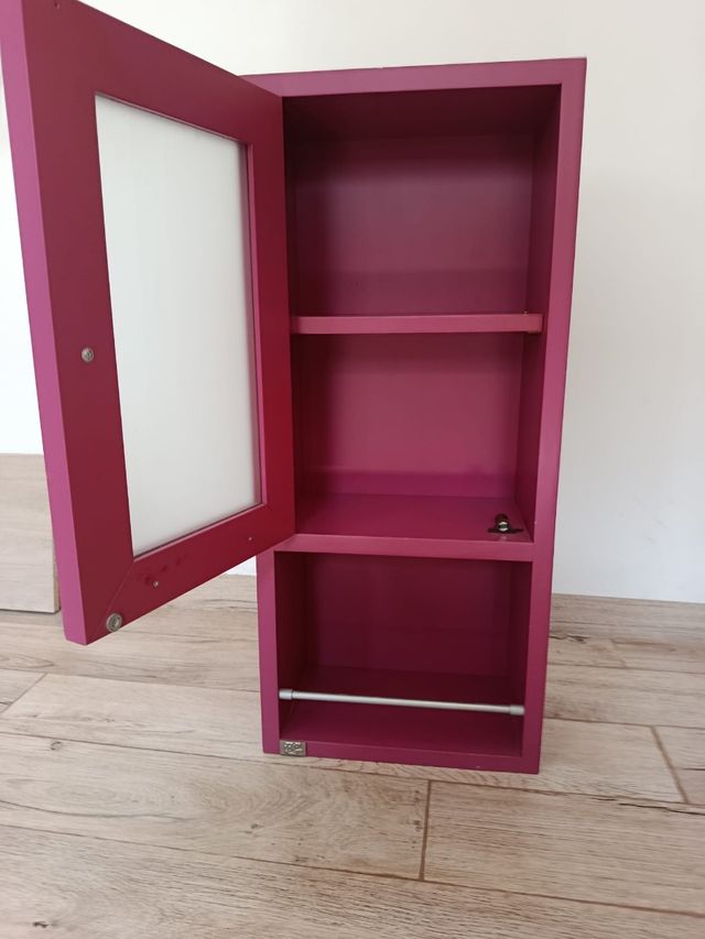 Mueble Estantería con Vitrina