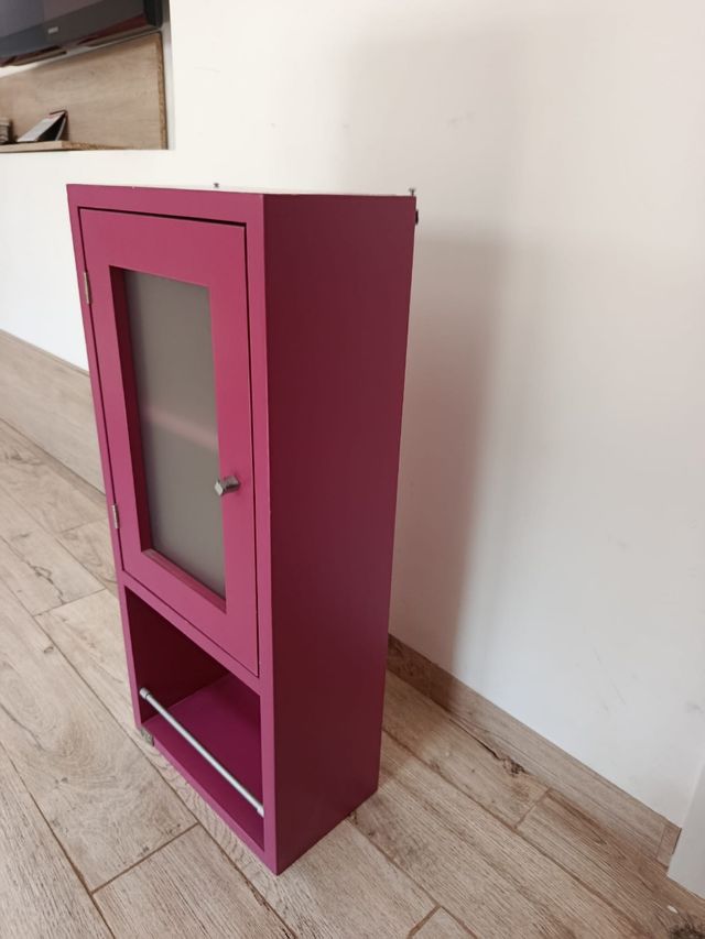 Mueble Estantería con Vitrina