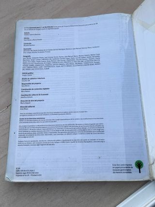 Economía. 1 Bachillerato. Savia (Spanish Edition)