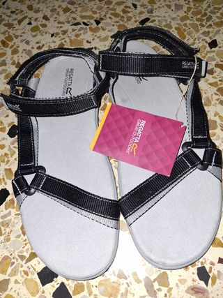 Sandalias Regatta nº 42 - Gris/Negras