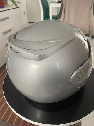 Casco moto HJK modular gris