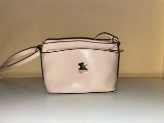Bolso bandolera beige
