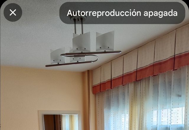 LAMPARA DE TECHO DE ACERO Y MADERA.REGULABLE