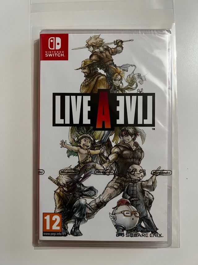 LIVE A LIVE Nintendo Switch PRECINTADO