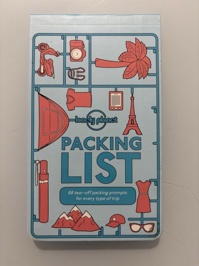 Lonely Planet Packing List