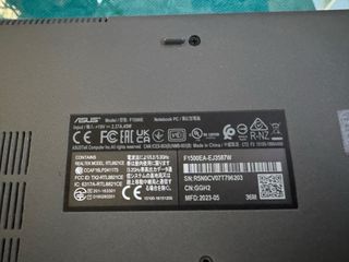 Portátil Asus Vivobook F1500E i3 8GB RAM, 250Gb