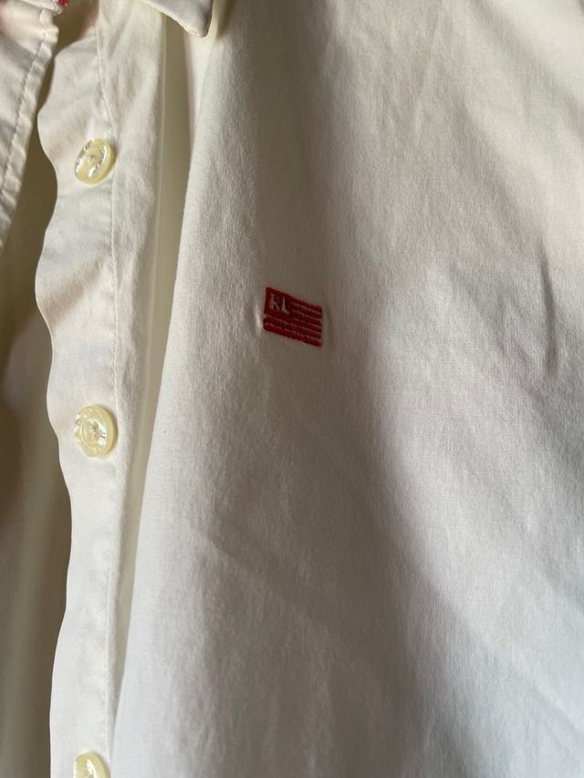 Camicia Ralph Lauren bianca tg M