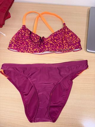Bikini AQUA DESIGN Naranja-Morado