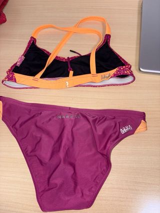 Bikini AQUA DESIGN Naranja-Morado