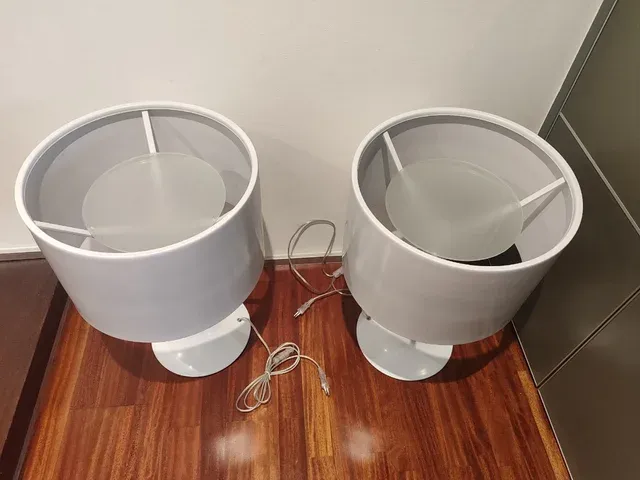 2 Lámparas Floss Spun Light Blancas