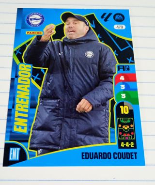 Adrenalyn XL - Carta Entrenador Eduardo Coudet