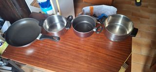 Pentole acciaio inox - nuove e usate 5 cad 