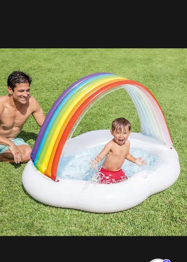 Piscina infantil INTEX arcoiris