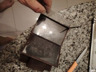 Cartera Piel Vintage Marrón