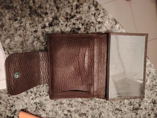 Cartera Piel Vintage Marrón