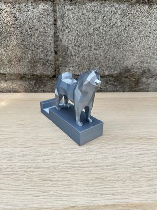 Porta cellulare cane Akita phone holder supporto