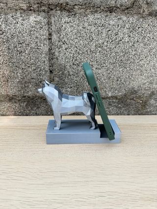 Porta cellulare cane Akita phone holder supporto