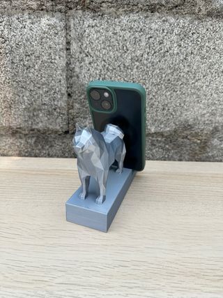 Porta cellulare cane Akita phone holder supporto