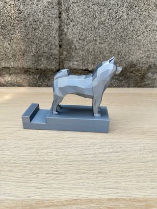Porta cellulare cane Akita phone holder supporto