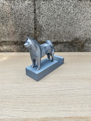 Porta cellulare cane Akita phone holder supporto