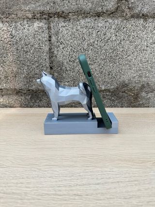 Porta cellulare cane Akita phone holder supporto
