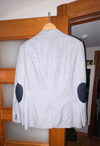 Chaqueta americana gris H&M M
