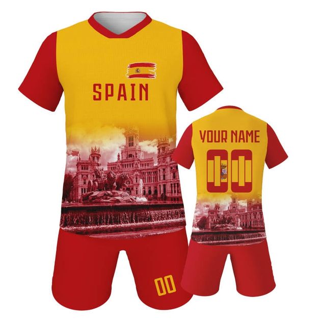 Equipación fútbol niño España