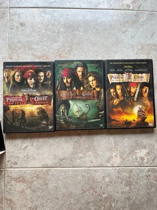 Piratas del Caribe - Trilogía DVD