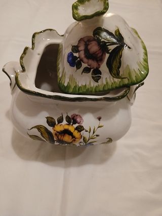 Centrotavola zuppiera e sottopiatto