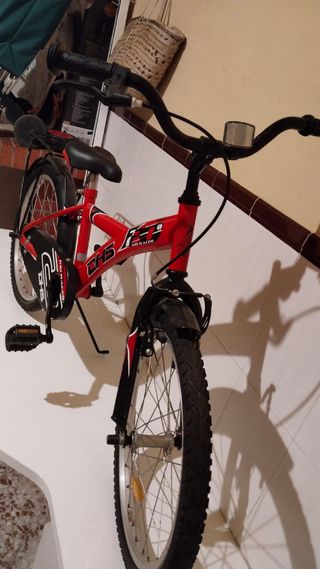 Bicicleta Niño DHS 20" roja