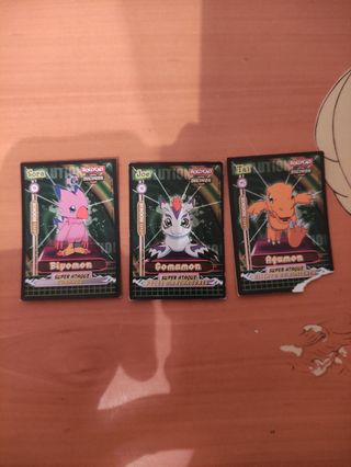Cartas Digimon bollycao