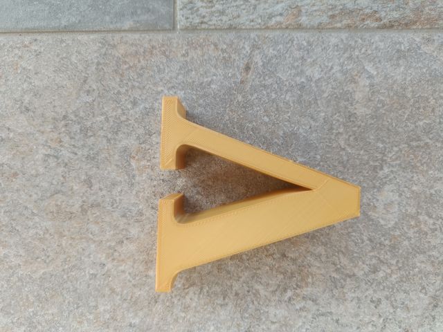 Lettere numeri  3D 10 cm