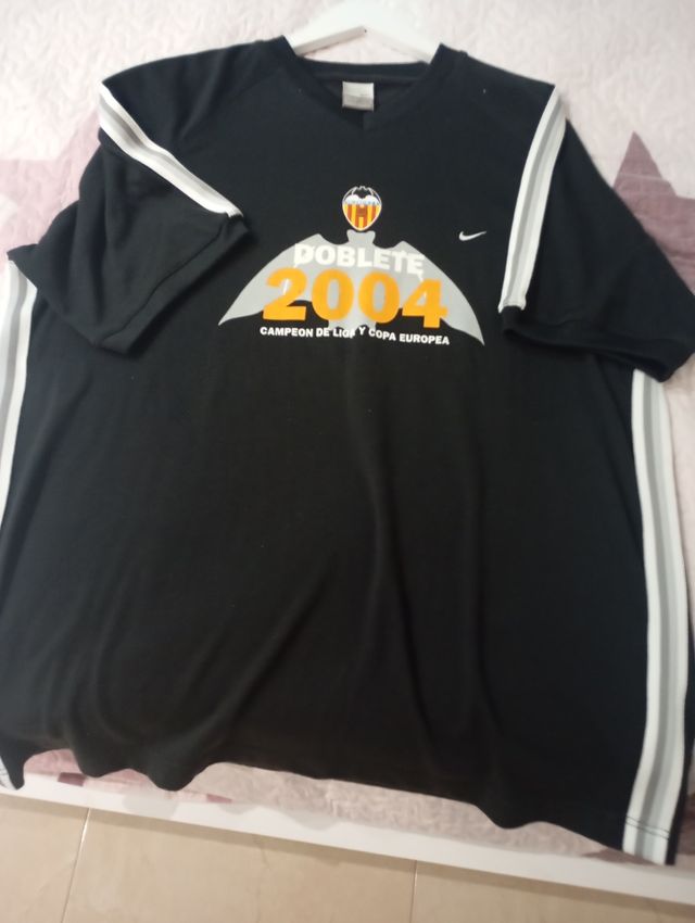 Camiseta Valencia CF Doblete 2004