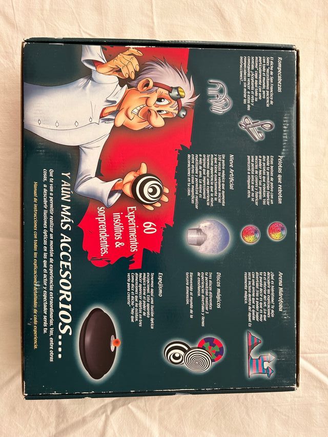 Juego Escuela de Ciencia, niños 7 o más años