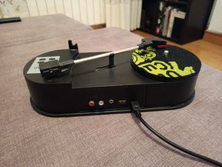 Tocadiscos portátil ezcap - Negro
