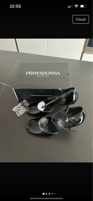 Primadonna - scarpe nere con tacco