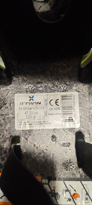 Casco bici bambino Btwin - Verde