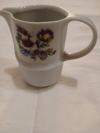 Lattiere & vasetti ceramica decorati