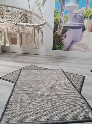 Tappeti moderni ref 44 40x60cm - Beige e Grigio