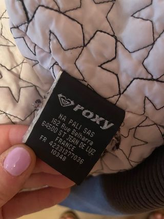 Chaqueta Roxy Gris - Talla S