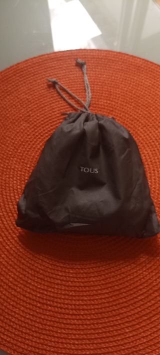 Cinturón Tous vintage negro y dorado, nuevo