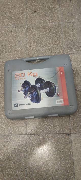 Estuche para guardar Mancuernas 20kg