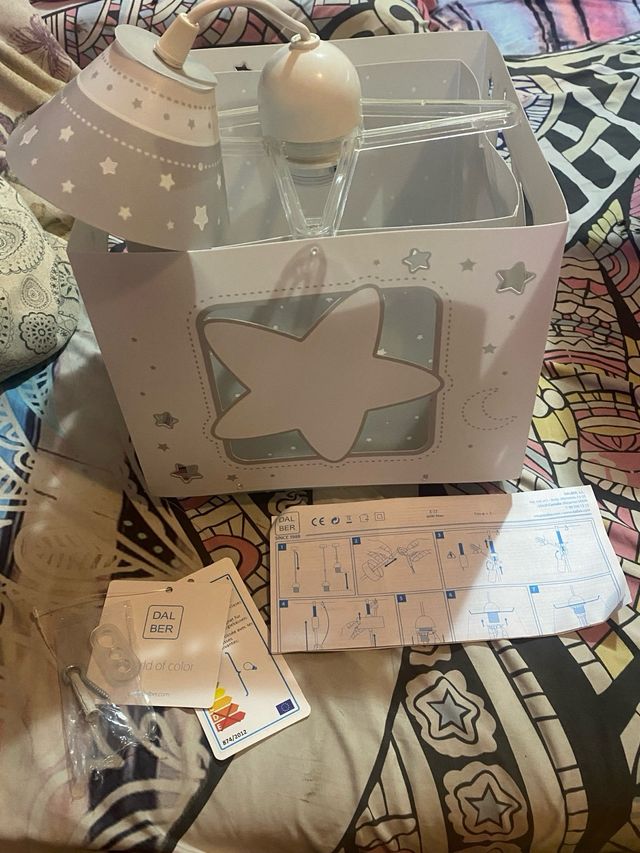 Lámpara infantil Luna & Estrellas