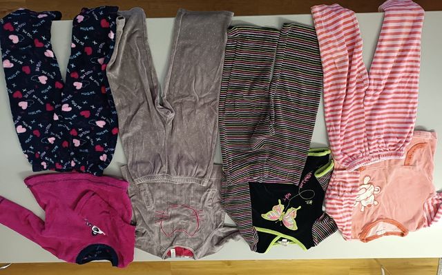 Pijama niña 2 años - 5 pijamas