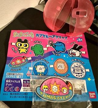 Gachapon de Tamagotchi - clip para el cabello