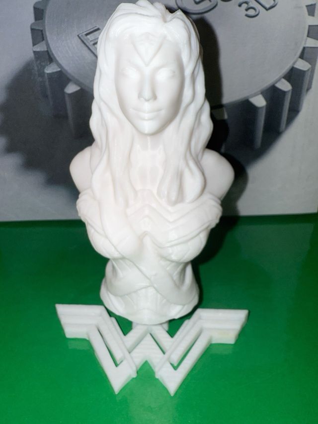 Busto Wonder Woman Impresión 3D